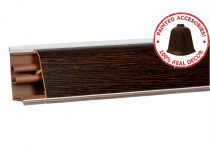 Плинтус LB37 Венге  (1М)  394  (фурнитура 313)  Korner 4, 2м