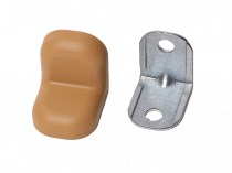 Уголок крепежный металл. с пластиковой крышкой GRANDIS (20х20х16) груша