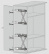 Комплект DTC TRACK-PRO R01 W=600мм двойной H=1400-2000 F=16-30мм 25кг  (R016002H) 