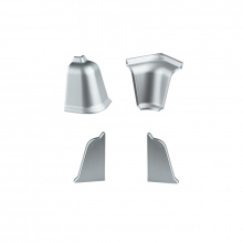 К-т д/плинт. LB37 210 Алюминий (уголки + заглушки) К-т д/плинт. LB37 210 Алюминий (уголки + заглушки)