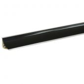 Плинтус LB15 Черный Глянец 619  (фурнитура 619)  Korner 3м
