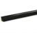 Плинтус LB15 Черный Глянец 619  (фурнитура 619)  Korner 3м
