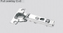 Петля 110° DTC STANDARD Click-On накладная 48 мм  (С98A676) 