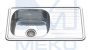 Мойка врезная 760*420*0, 6-160, 3. 5"  полиров+сифон. К