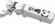 Петля PUSH для AL-рамки 110° DTC PIVOT-PRO Click-on накладная  (A80A678) 