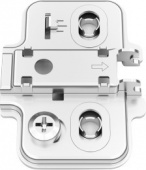Монтажная планка H=2 DTC STYLISH Anyway Snap-on с евровинтами 3D  (82T22TQ) 