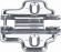 Монтажная планка. H=18 DTC PIVOT-STAR Snap-On  (81H180AQ) 