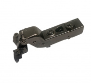 Петля для AL-рамки 110° DTC PIVOT-PRO Click-on вкладная с доводчиком  (C80C678F)  черная  (A08) 