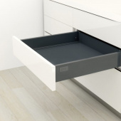 Комплект ящика Dragon-Pro,  Soft-Close,  L=500,  H= 95,  40кг,  темно-серый  (HB015004AX,  E30) 