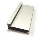 Профиль алюминиевый широкий 45 мм для фасадов L=3, 0 м серебро Профиль алюминиевый широкий 45 мм для фасадов L=3, 0 м серебро