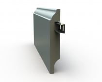 Плинтус напольный МДФ Белый 2,4 м под покраску 1115-10016-00