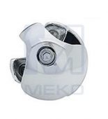 JOKER тип 31SX/R-6SX соединение двойное левое, VACUUM  хром К