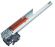 Направляющие 450мм 25кг ЧВ скр. монт зам Push DTC  (G02A450) 